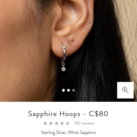Mejuri Hoop earrings